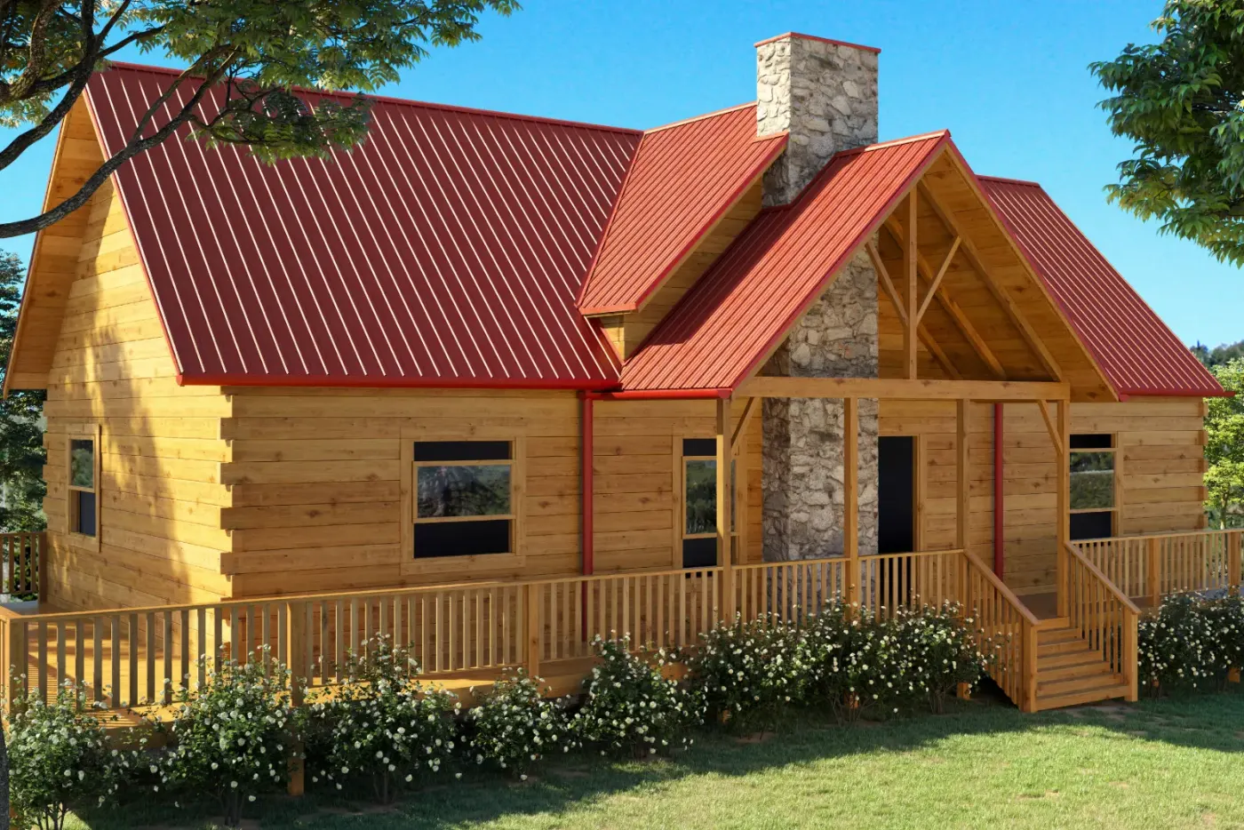 Standing seam metal roof installed in Carmel, Indiana