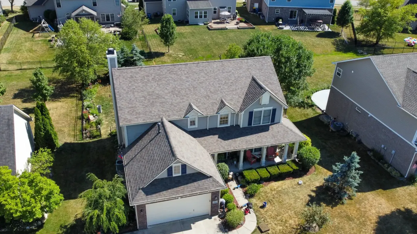 Metal shingle system in Hamilton County, IN