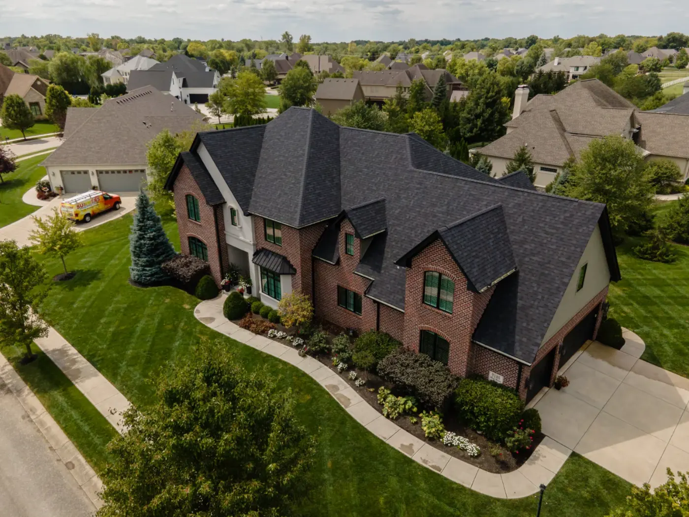 Metal shingle system in Hamilton County, IN